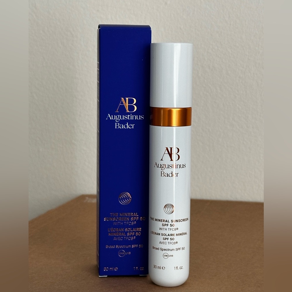 AUGUSTINUS BADER The Mineral Sunscreen SPF 50 /  30 ml BRAND NEW